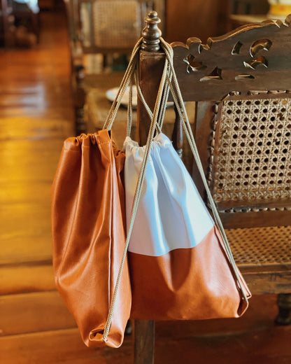 HazelCloud Drawstring Bag